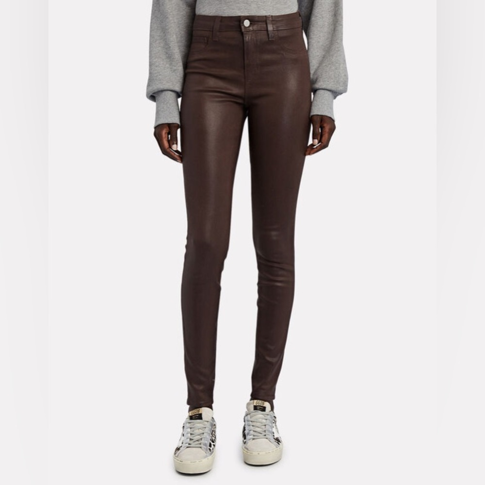 L’Agence Dark Brown Skinny Jeans/Pants size 25
